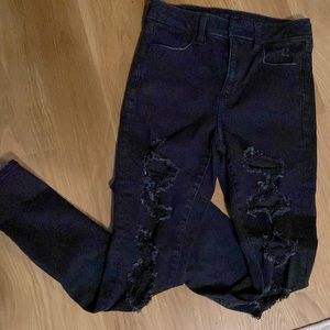 American Eagle Curvy Hi-Rise jeggings